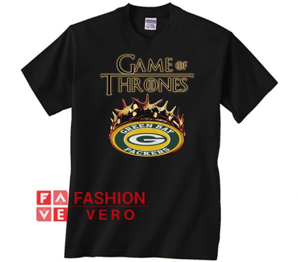 Game of Thrones Green Bay Packers mashup Unisex adult T shirt