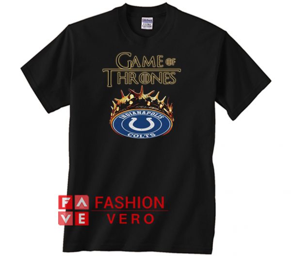 Game of Thrones Indianapolis Colts mashup Unisex adult T shirt