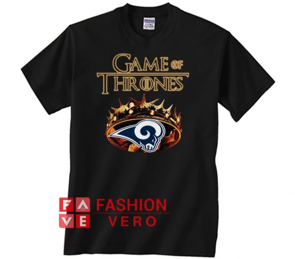 Game of Thrones Los Angeles Rams mashup Unisex adult T shirt
