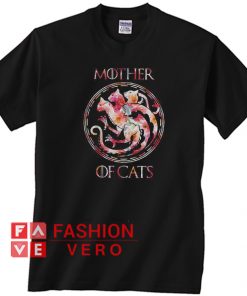 Game of Thrones flower mother of cats Unisex adult T shirt