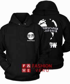 Kaomoji Worlds HOODIE - Unisex Adult Clothing