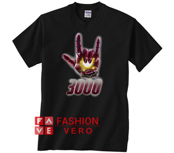 Metal hand Iron Man 3000 Unisex adult T shirt