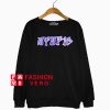 Purple Fire Stupid Sweatshirt