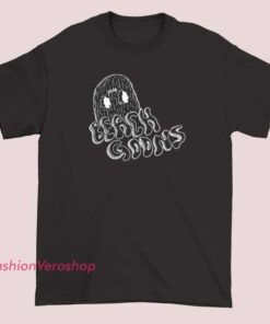 A stylish t-shirt showcasing the "Beach Goonz" logo, ideal for beach outings and casual summer fashion, with a bold and trendy design that represents the laid-back beach lifestyle.