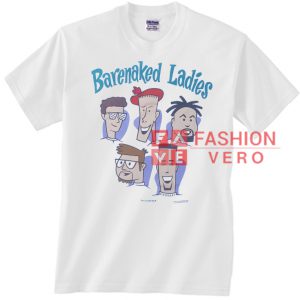 Barenaked Ladies vintage 1993 cartoon Unisex adult T shirt cheap