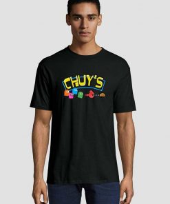 Chuy’s Pacman Unisex adult T shirt Front