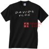 Davids Vlog Friends Logo Unisex adult T shirt