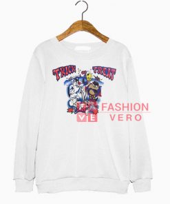 Halloween 90s Sylvester Taz Bugs Bunny Tweety Bird Sweatshirt