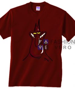 Red Guy Cow And Chicken Cartoon Unisex adult T shirt