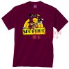 Skullgirls It's Showtime Burgundy Color Unisex adult T shirt