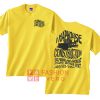 Traphouse Construction Unisex adult T shirt