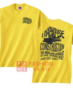 Traphouse Construction Unisex adult T shirt