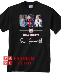 USA women’s soccer Emily Sonnett signature Unisex adult T shirt