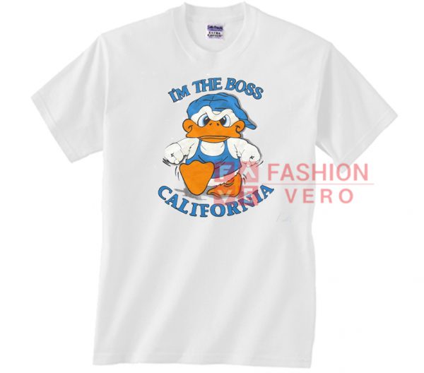 Vintage I'm The Boss California Duck Unisex adult T shirt