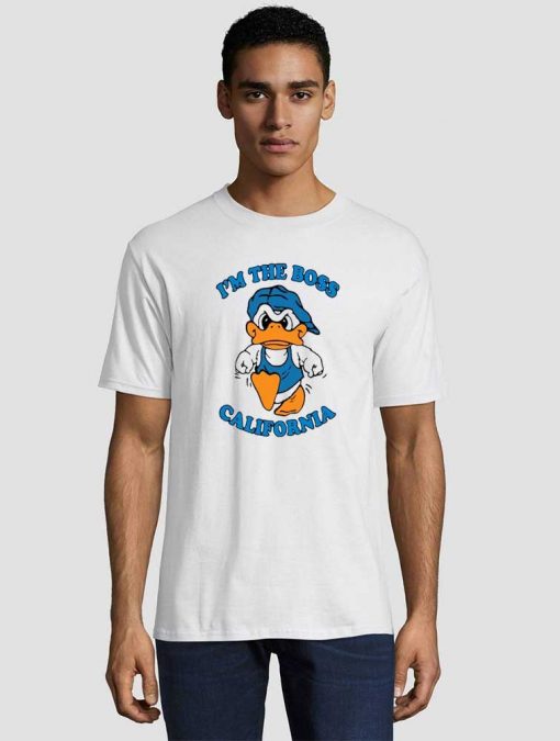 Vintage I’m The Boss California Duck Unisex adult T shirt Men
