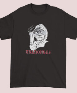 Vintage-style unisex t-shirt with a graphic or text related to 'Unabonger,' featuring retro design elements and classic aesthetics