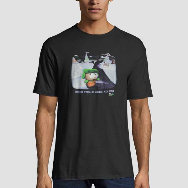 1998 South Park Is Under Attack Unisex adult T shirt 3 1998 South Park Is Under Attack Unisex adult T shirt
