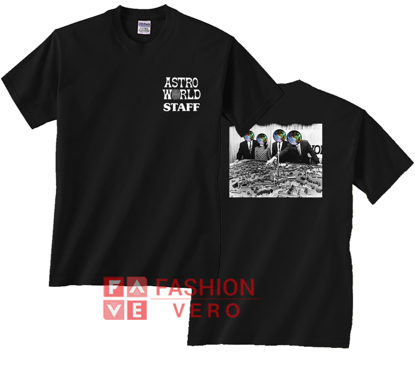 astroworld staff t shirt