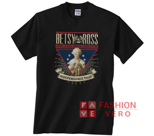 Betsy Ross Philadelphia USA 1776 Independence Tour Unisex adult T shirt