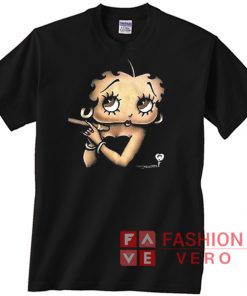 Betty Boop with a Cigar T shirt