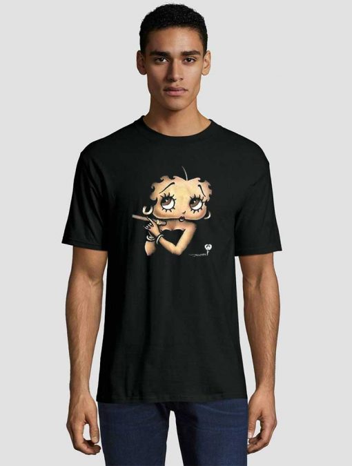 Betty Boop with a Cigar Unisex adult T shirt