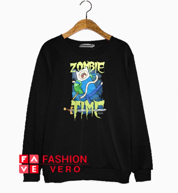 Cartoon Network Finn the human zombie time Sweatshirt