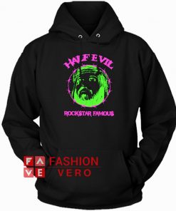 Half Evil Rockstar Famous Hoodie - Unisex Adult Clothing