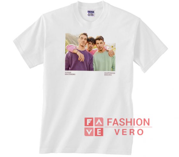 Jonas Brothers Happiness Begins Unisex adult T shirt