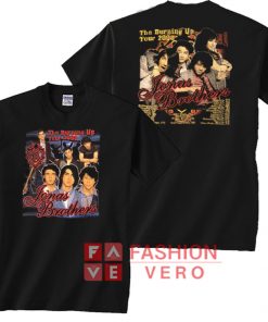 Jonas Brothers The Burning Up Tour 2008 Unisex adult T shirt