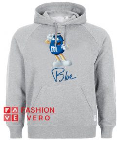 M&Ms Blue HOODIE - Unisex Adult Clothing