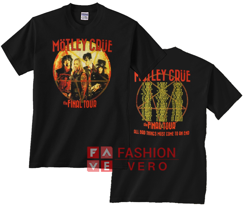 motley crue final tour shirt