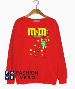 Peanut Butter M&Ms Chocolate Candies Sweatshirt