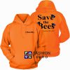 Save The Bees Flower Boy HOODIE - Unisex Adult Clothing