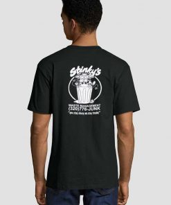 Stinkys Waste Management T shirt 9 Stinkys Waste Management Unisex adult T shirt Back