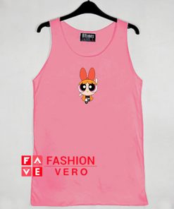 Blossom The Power Puff Girls Tank top Color Pink