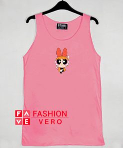 Blossom The Power Puff Girls Tank top Color Pink