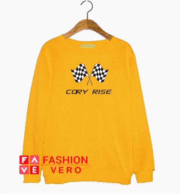 Cory Rise Race Flag Sweatshirt