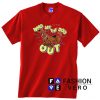 Scooby Doo Who Let The Dogs Out Unisex adult T shirt