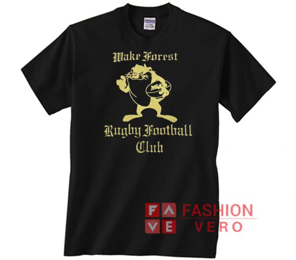 Wake Forest Rugby Football Club Unisex adult T shirt