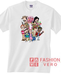 Bob's Burger Stranger Things Christmas Unisex adult T shirt