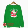 Christmas Let's Get Jolly Bad Santa Claus Sweatshirt
