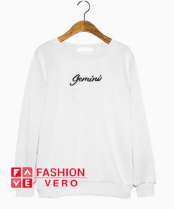 Gemini Zodiac Logo Sweatshirt