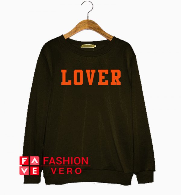Lover Orange Logo Sweatshirt