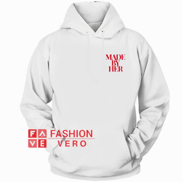 Made By Her Logo Hoodie - Unisex Adult Clothing