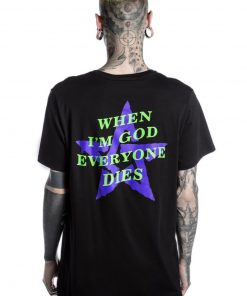 Marilyn Manson When I’m god Everyone Dies Unisex adult T shirt Back
