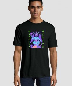 Marilyn Manson When I’m god Everyone Dies Unisex adult T shirt Front
