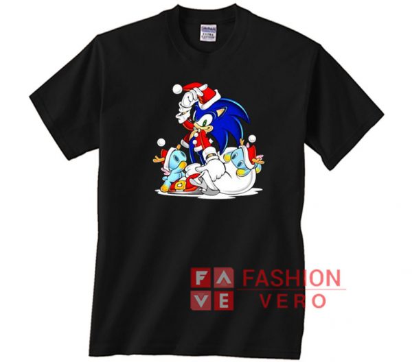 Sonic The Hedgehog Christmas 2019 Unisex adult T shirt