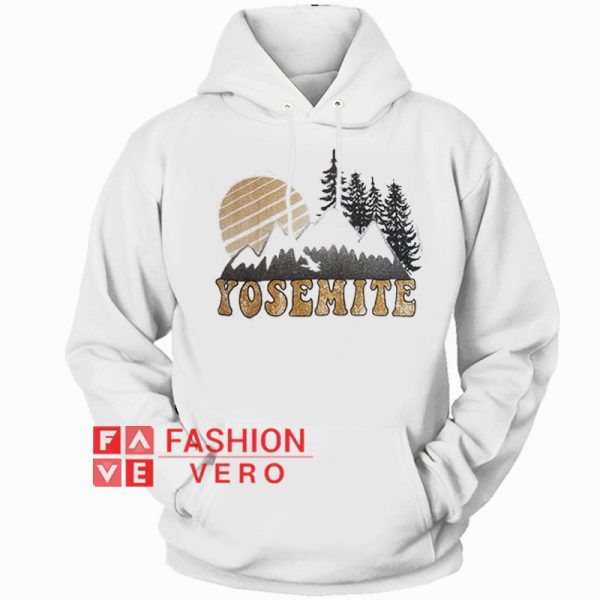 Yosemite Mountain Hoodie - Unisex Adult Clothing