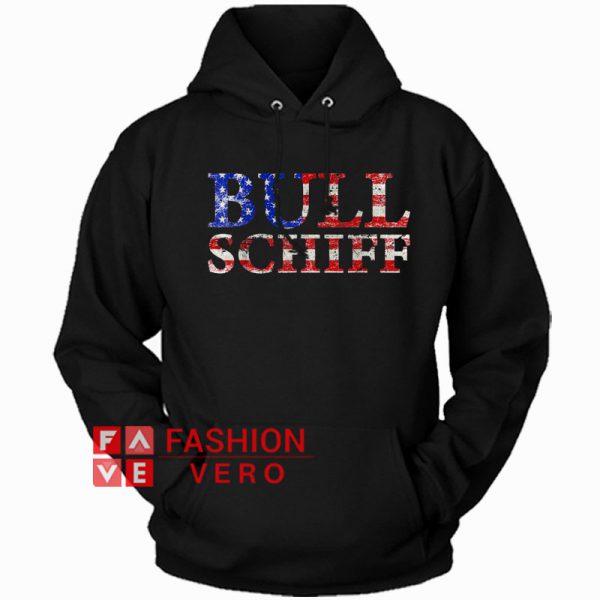 Bull Schiff American Flag Hoodie - Unisex Adult Clothing