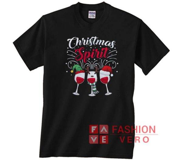 Christmas Spirit Glasses Unisex adult T shirt